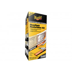 Meguiars Heavy Duty Headlight Restoration Kit - kompletní sada na renovaci silně poškozených světlometů