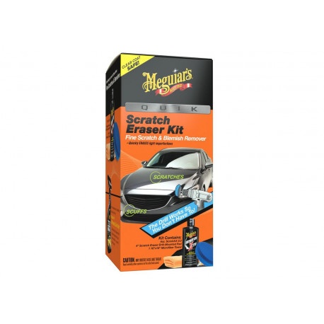 Autodetailing sets Meguiars Quik Scratch Eraser Kit - sada pro lokální odstranění defektů laku | race-shop.it