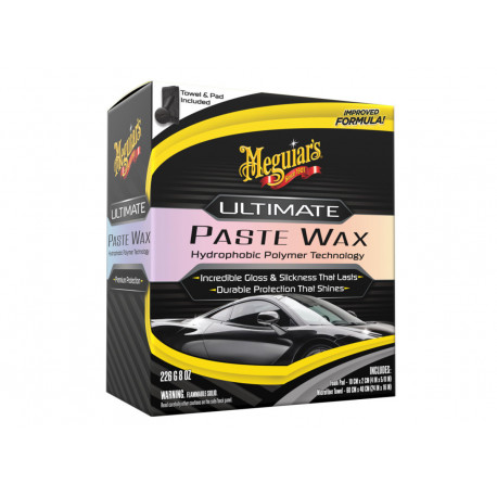 Waxing and paint protection Meguiars Ultimate Paste Wax - špičkový tuhý vosk na bázi syntetických polymerů, 226 g | race-shop.it