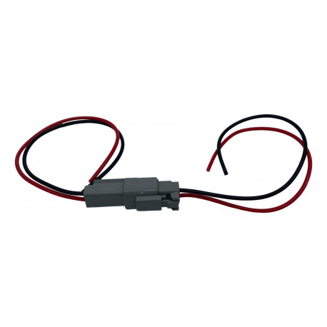 Cavi, occhielli, connettori Deutsch DTM connettore impermeabile a 2 pin (socket&plug) con cavo da 15 cm (0.75MM2) | race-shop.it