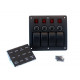 Pannelli di comando Pannello di avviamento ON-OFFx4,BA 2x5A 1x10A 1x15A | race-shop.it