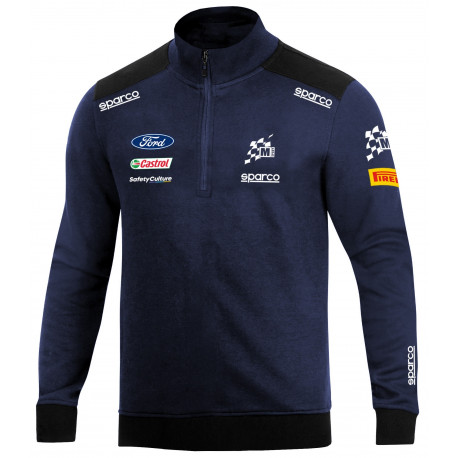Felpe con cappuccio e giacche SPARCO M-SPORT WRC half-zip sweatshirt for men | race-shop.it