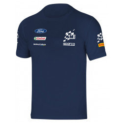 T-shirt da uomo SPARCO M-SPORT WRC, blu navy