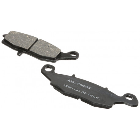 Freni EBC Moto EBC Pastiglie freno V Semi-Sintered FA231/2V | race-shop.it