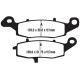 Freni EBC Moto EBC Pastiglie freno V Semi-Sintered FA231/2V | race-shop.it