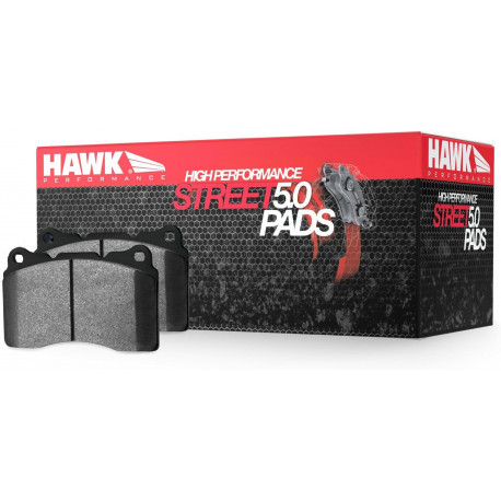 Pastiglie freno HAWK performance Rear brake pads Hawk HB803B.639, Street performance, min-max 37°C-290°C | race-shop.it