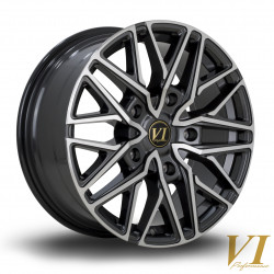 Cerchi 6Performance Loaded 18X8 5X160 65,1 ET50, Gunmetal