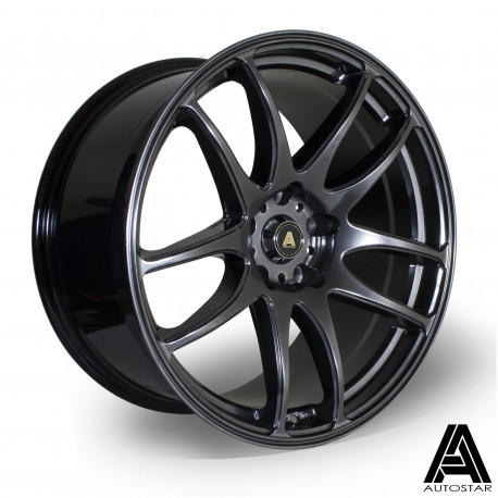 Cerchi in lega Autostar Cerchi Autostar A510 19X9.5 5X114 73,0 ET22, Black | race-shop.it