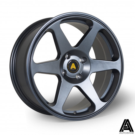 Cerchi in lega Autostar Cerchi Autostar Chaser 17X8 4X108 67,1 ET35, Gunmetal | race-shop.it