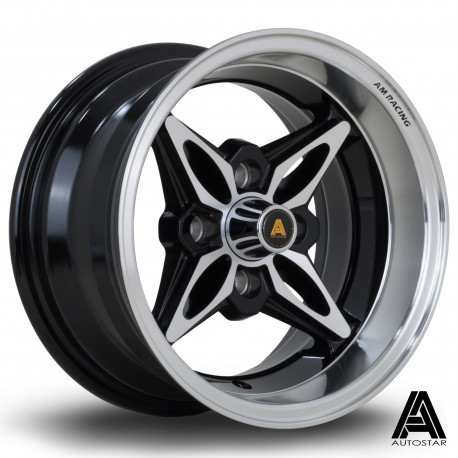 Cerchi in lega Autostar Cerchi Autostar Kanji 13X7 4X114 73,1 ET-7, Black | race-shop.it