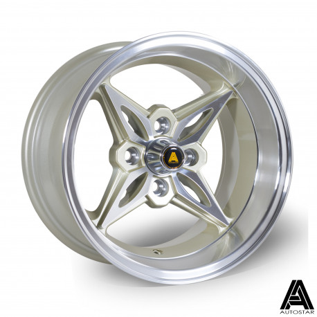 Cerchi in lega Autostar Cerchi Autostar Kanji 14X8 4X114 73,1 ET-5, Gold | race-shop.it