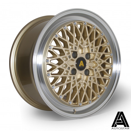 Cerchi in lega Autostar Cerchi Autostar Minus 17X8 5X100 67,1 ET30, Gold | race-shop.it