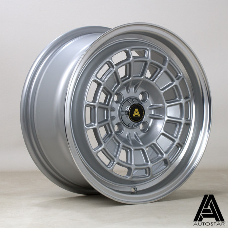Cerchi in lega Autostar Cerchi Autostar Roulette 15X7 4X100 67,1 ET40, Silver | race-shop.it