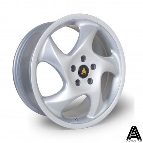 Cerchi in lega Autostar Cerchi Autostar Twist 18X8 5X112 73,1 ET45, Silver | race-shop.it