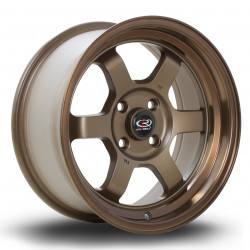 Cerchi Rota Grid-V 15X7 4X100 67,1 ET20, Bronze