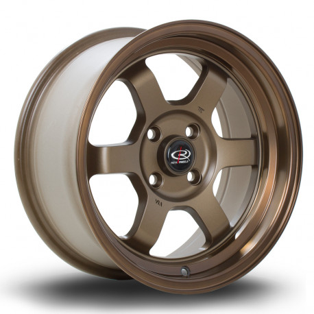 Cerchi in lega Rota Cerchi Rota Grid-V 15X7 4X100 67,1 ET20, Bronze | race-shop.it