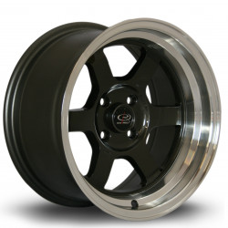Cerchi Rota Grid-V 15X8 4X100 67,1 ET0, Gunmetal