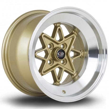Cerchi in lega Rota Cerchi Rota Hachi 15X9 4X100 67,1 ET0, Gold | race-shop.it