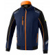 Felpe con cappuccio e giacche SPARCO TECH LIGHT-SHELL TW blue/orange | race-shop.it
