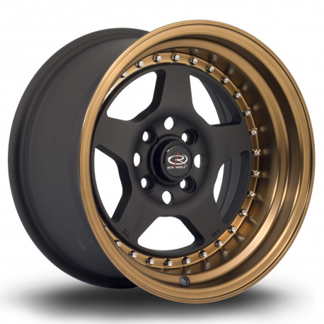 Cerchi in lega Rota Cerchi Rota Kyusha 15X8 4X114 73,0 ET0, Black | race-shop.it