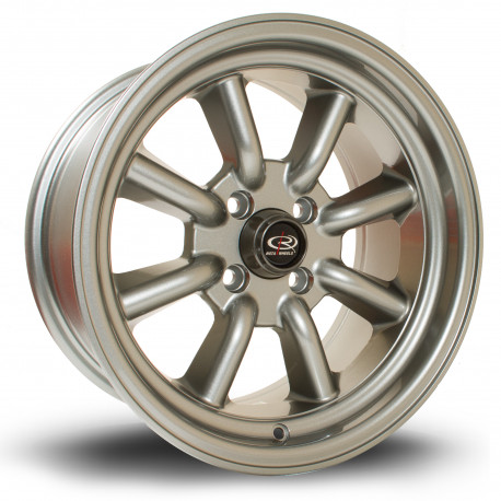 Cerchi in lega Rota Cerchi Rota RKR 15X8 4X100 67,1 ET10, Steelgrey | race-shop.it