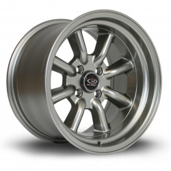 Cerchi Rota RKR 15X9 4X100 67,1 ET0, Steelgrey