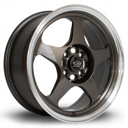 Cerchi Rota Slip 16X7 4X100 67,1 ET40, Gunmetal