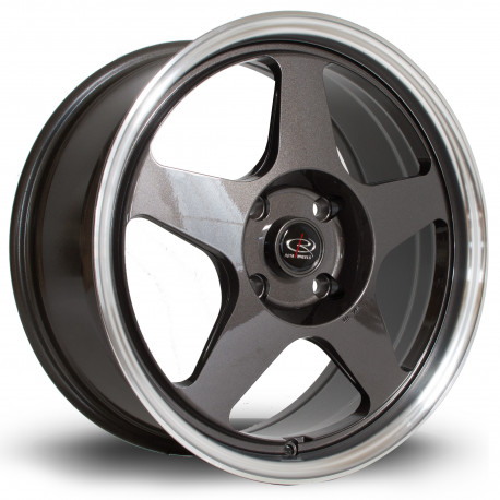 Cerchi in lega Rota Cerchi Rota Slip 17X7.5 4X100 67,1 ET45, Gunmetal | race-shop.it