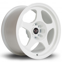 Cerchi Rota Slip 15X8 4X100 67,1 ET20, White