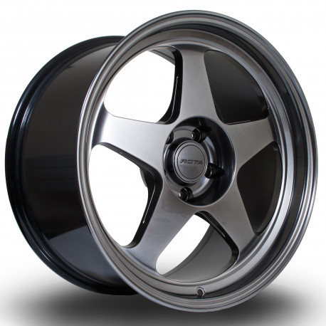 Cerchi in lega Rota Cerchi Rota Slip 18X9.5 5X100 73,0 ET38, Black | race-shop.it
