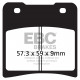 Freni EBC Moto EBC Pastiglie freno FA150V | race-shop.it
