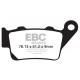 Freni EBC Moto EBC Pastiglie freno FA213V | race-shop.it