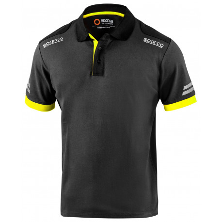 Magliette Polo SPARCO TECH TW, grigio/giallo | race-shop.it