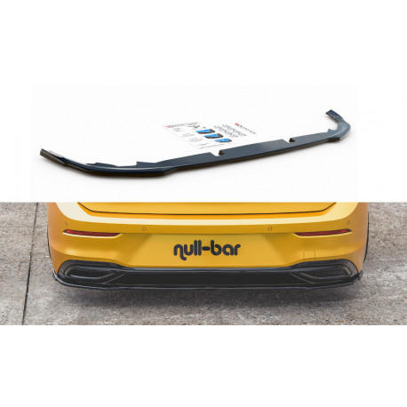 Body kit e accessori visivi Splitter posteriore centrale VW Golf 8 | race-shop.it