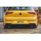 Body kit e accessori visivi Difussore posteriore (GTI LOOK) con lo scarico VW Golf 8 | race-shop.it
