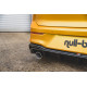 Body kit e accessori visivi Difussore posteriore (GTI LOOK) con lo scarico VW Golf 8 | race-shop.it