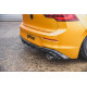 Body kit e accessori visivi Difussore posteriore (GTI LOOK) con lo scarico VW Golf 8 | race-shop.it
