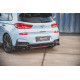 Body kit e accessori visivi Splitter laterali posteriori V.6 + Alette Hyundai I30 N Mk3 Hatchback | race-shop.it