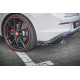 Body kit e accessori visivi Splitter laterali posteriori V.2 + Alette Volkswagen Golf 8 GTI | race-shop.it