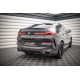 Body kit e accessori visivi MAXTON DESIGN splitter posteriore centrale per BMW X6 M-Pack G06 (con barre verticali), nero lucido, V2 | race-shop.it