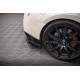 Body kit e accessori visivi Splitter posteriore centrale + Alette per Nissan GTR R35 Facelift | race-shop.it
