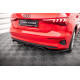 Body kit e accessori visivi Splitter posteriore centrale (con strisce verticali) Audi A3 Sportback 8Y | race-shop.it