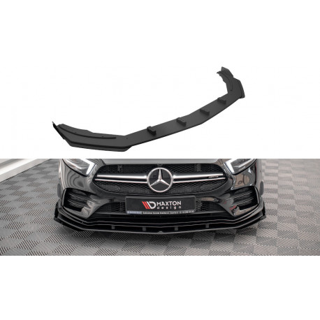 Body kit e accessori visivi Street Pro Splitter anteriore + Alette Mercedes A35 AMG / AMG-Line Aero Pack W177 | race-shop.it
