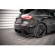 Body kit e accessori visivi MAXTON DESIGN Street Pro diffusore posteriore + alette per Mercedes A35 AMG Hatchback Aero Pack W177 | race-shop.it