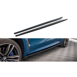 MAXTON DESIGN diffusori minigonne per BMW X6 M F86, nero lucido