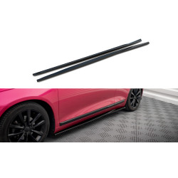 MAXTON DESIGN diffusori minigonne per Volkswagen Scirocco Mk3, nero lucido