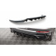 Body kit e accessori visivi Splitter posteriore centrale (con strisce verticali) Audi Q3 S-Line F3 | race-shop.it