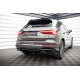 Body kit e accessori visivi Splitter posteriore centrale (con strisce verticali) Audi Q3 S-Line F3 | race-shop.it