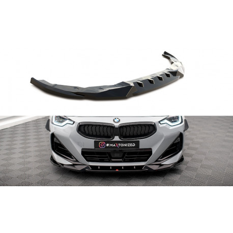 Body kit e accessori visivi Splitter anteriore V.2 BMW 2 Coupe M-Pack / M240i G42 | race-shop.it