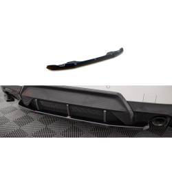 MAXTON DESIGN splitter posteriore centrale per BMW 2 Coupe M-Pack G42, nero lucido